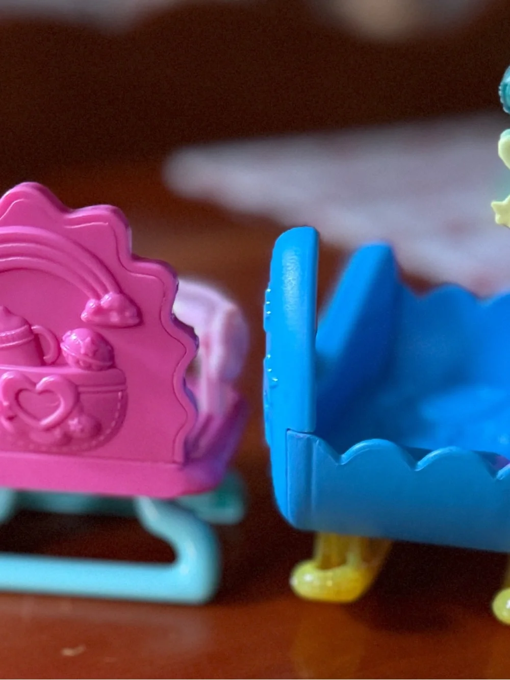 Disney Junior TinyTot High Chair Doll twins dollhouse chairs and cribs TOTS